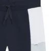 Kids’ colour-blocked tracksuit bottoms in a cotton blend