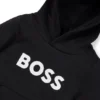 Kids’ contrast-logo hoodie in a cotton blend Kids’ contrast-logo hoodie in a cotton blend