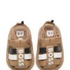 Kids’ contrast-logo sandals in leather Kids’ contrast-logo sandals in leather