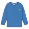 Kids’ contrast-logo sweatshirt in a cotton blend Kids’ contrast-logo sweatshirt in a cotton blend