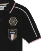 Kids’ contrast-stripe polo shirt in cotton piqué Kids’ contrast-stripe polo shirt in cotton piqué