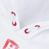 Kids’ cotton-blend hoodie with marker-style logos