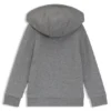Kids’ cotton-blend zip-up hoodie with Double B monogram Kids’ cotton-blend zip-up hoodie with Double B monogram