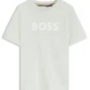 Kids’ cotton-jersey T-shirt with logo print