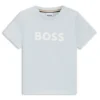 Kids’ cotton jersey T-shirt with logo print