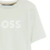 Kids’ cotton-jersey T-shirt with logo print