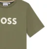 Kids’ cotton-jersey T-shirt with logo print