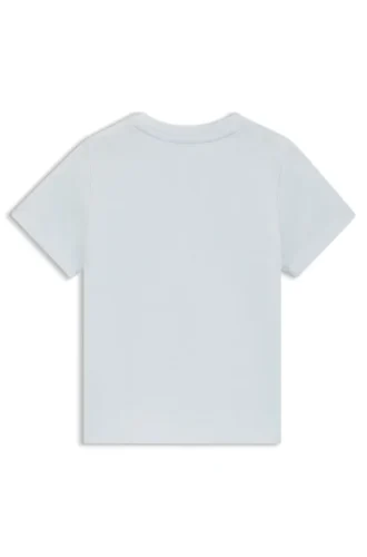 Kids’ cotton jersey T-shirt with logo print