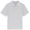 Kids’ cotton piqué polo shirt