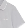 Kids’ cotton piqué polo shirt