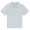 Kids’ cotton piqué polo shirt with logo print Kids’ cotton piqué polo shirt with logo print