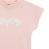 Kids’ cotton T-shirt dress with logo artwork Kids’ cotton T-shirt dress with logo artwork