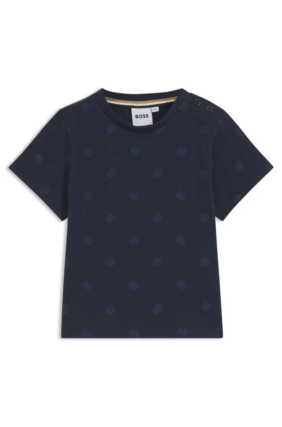 Kids’ cotton T-shirt with Double B monograms Kids’ cotton T-shirt with Double B monograms