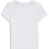 Kids’ cotton T-shirt with heart-shaped embroidered logo Kids’ cotton T-shirt with heart-shaped embroidered logo