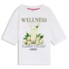 Kids’ cotton T-shirt with logo artwork Kids’ cotton T-shirt with logo artwork