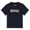 Kids’ cotton T-shirt with logo print