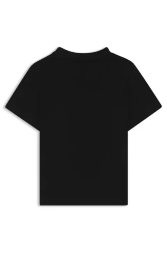 Kids’ cotton T-shirt with logo print