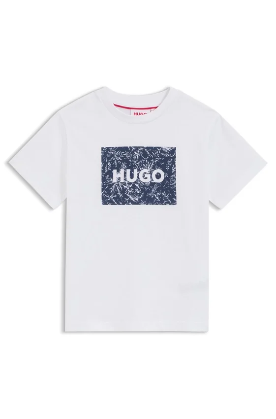 Kids’ cotton T-shirt with printed logo Kids’ cotton T-shirt with printed logo