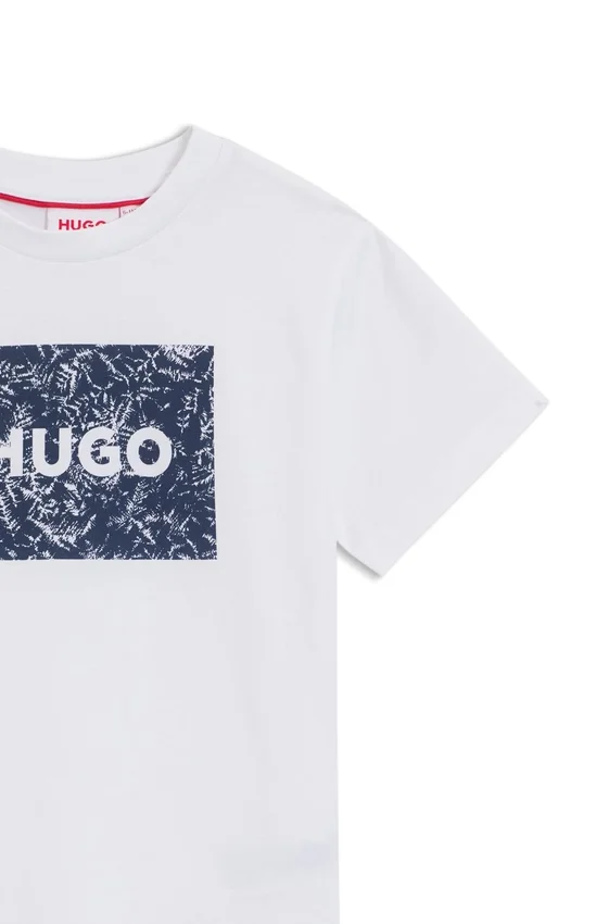Kids’ cotton T-shirt with printed logo Kids’ cotton T-shirt with printed logo