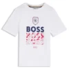 Kids’ cotton T-shirt with soccer artwork Kids’ cotton T-shirt with soccer artwork