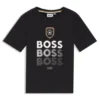 Kids’ cotton T-shirt with soccer artwork Kids’ cotton T-shirt with soccer artwork