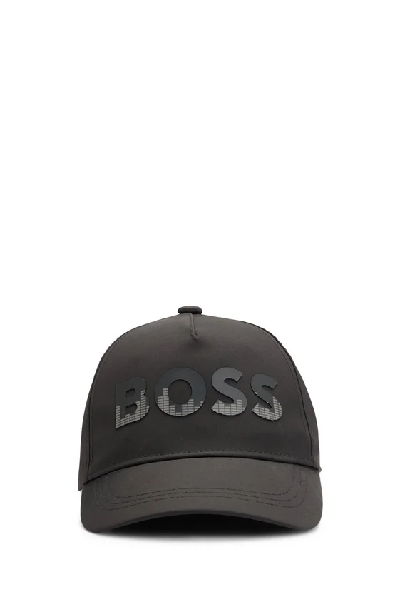 Kids’ cotton-twill cap with decorative reflective logo Kids’ cotton-twill cap with decorative reflective logo