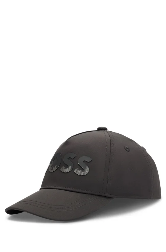 Kids’ cotton-twill cap with decorative reflective logo Kids’ cotton-twill cap with decorative reflective logo