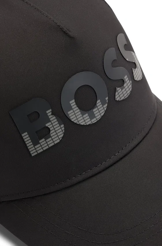 Kids’ cotton-twill cap with decorative reflective logo Kids’ cotton-twill cap with decorative reflective logo