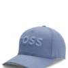Kids’ cotton-twill cap with embroidered logo