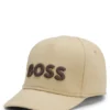 Kids’ cotton-twill cap with embroidered logo