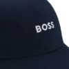 Kids’ cotton-twill cap with embroidered logo