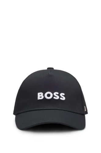 Kids’ cotton-twill cap with logo