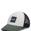 Kids’ cotton-twill cap with mesh back