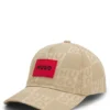 Kids’ cotton-twill cap with stacked logos Kids’ cotton-twill cap with stacked logos