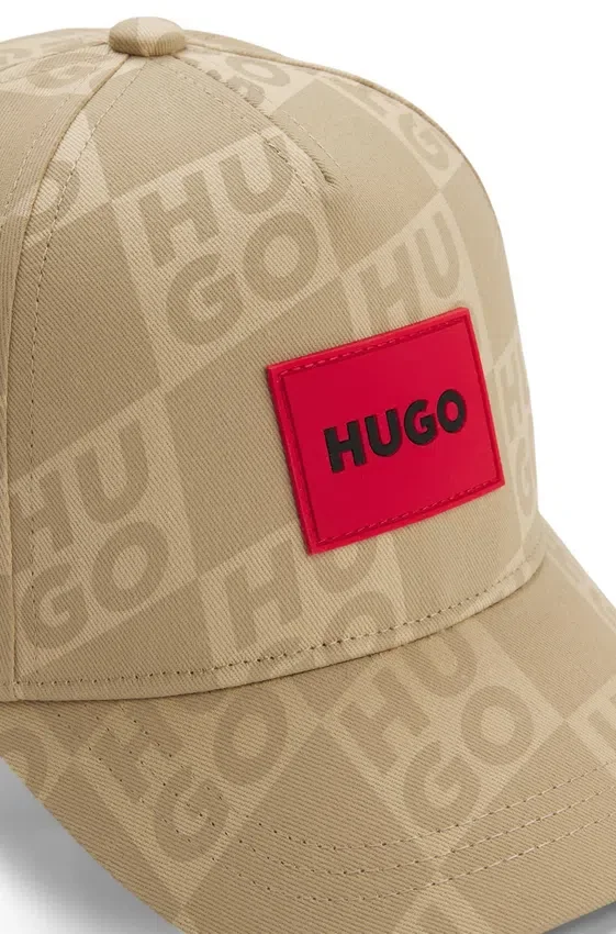 Kids’ cotton-twill cap with stacked logos Kids’ cotton-twill cap with stacked logos