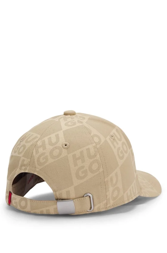 Kids’ cotton-twill cap with stacked logos Kids’ cotton-twill cap with stacked logos