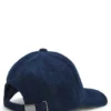 Kids’ cotton-velvet cap with logo