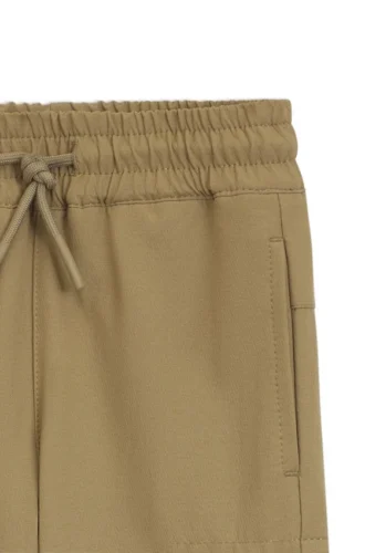 Kids’ crinkled-fleece sweatpants with cargo pockets