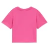 Kids’ cropped T-shirt with contrast pocket Kids’ cropped T-shirt with contrast pocket