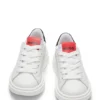 Kids’ double-logo trainers in leather Kids’ double-logo trainers in leather