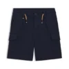 Kids’ drawcord-waist shorts in stretch fabric Kids’ drawcord-waist shorts in stretch fabric