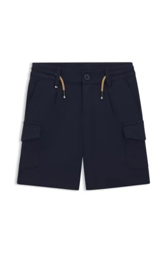 Kids’ drawcord-waist shorts in stretch fabric