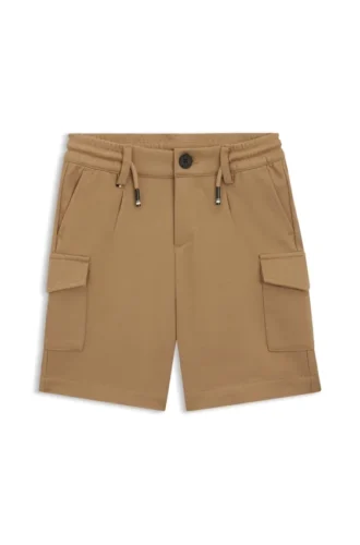 Kids’ drawcord-waist shorts in stretch fabric