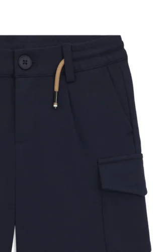 Kids’ drawcord-waist shorts in stretch fabric