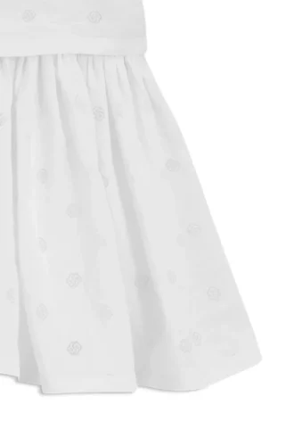 Kids’ dress with Double B monograms
