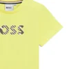 Kids’ embossed-logo T-shirt in cotton jersey