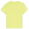 Kids’ embossed-logo T-shirt in cotton jersey