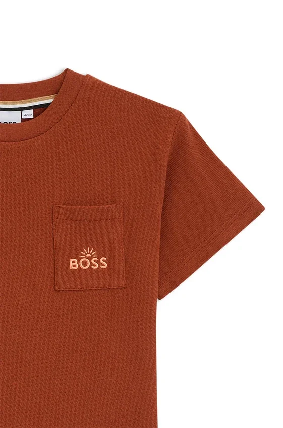 Kids’ embroidered-artwork T-shirt in cotton Kids’ embroidered-artwork T-shirt in cotton