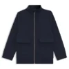 Kids’ embroidered-logo jacket with zip front