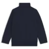 Kids’ embroidered-logo jacket with zip front